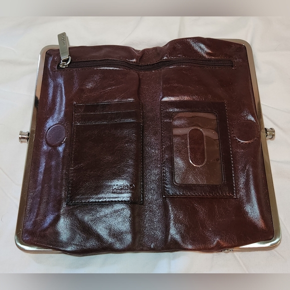 Hobo International Lauren Wallet Mahogany‎